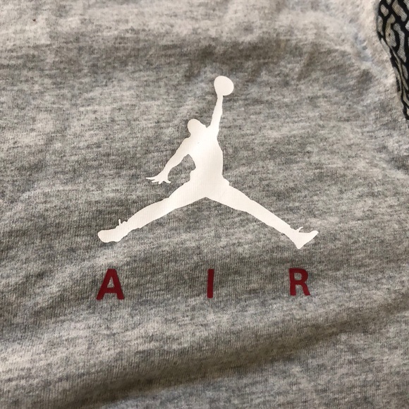 Jordan Jumpman Gray Elephant Short Sleeve Tee - Picture 5 of 5